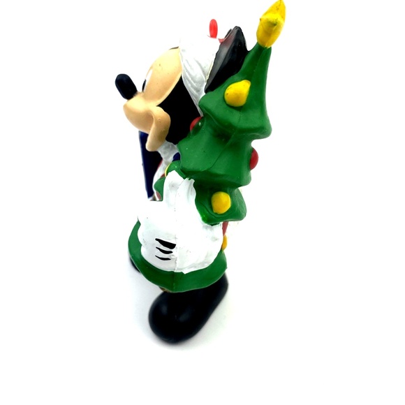 Disney Christmas Ornament Mickey Mouse Tree Gift Hanging Holiday Plastic - Picture 3 of 6